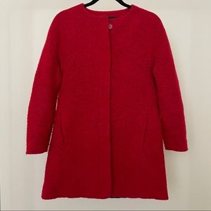 Zara Basic Long Jacket, Size S